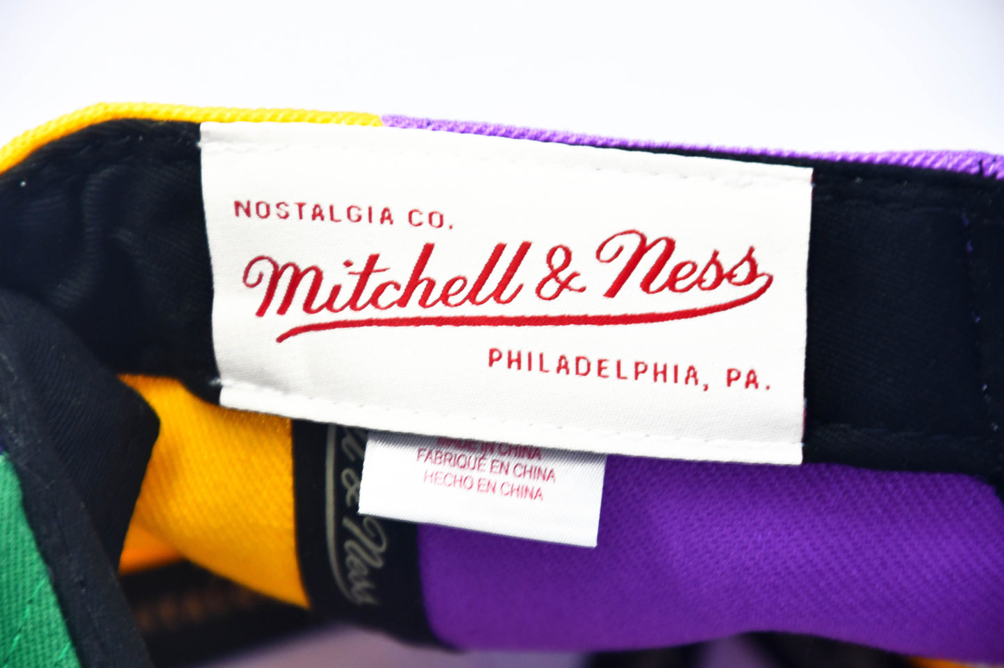 Mitchell & Ness Los Angeles Lakers NBA Snapback Hat Cap 75th anniversary