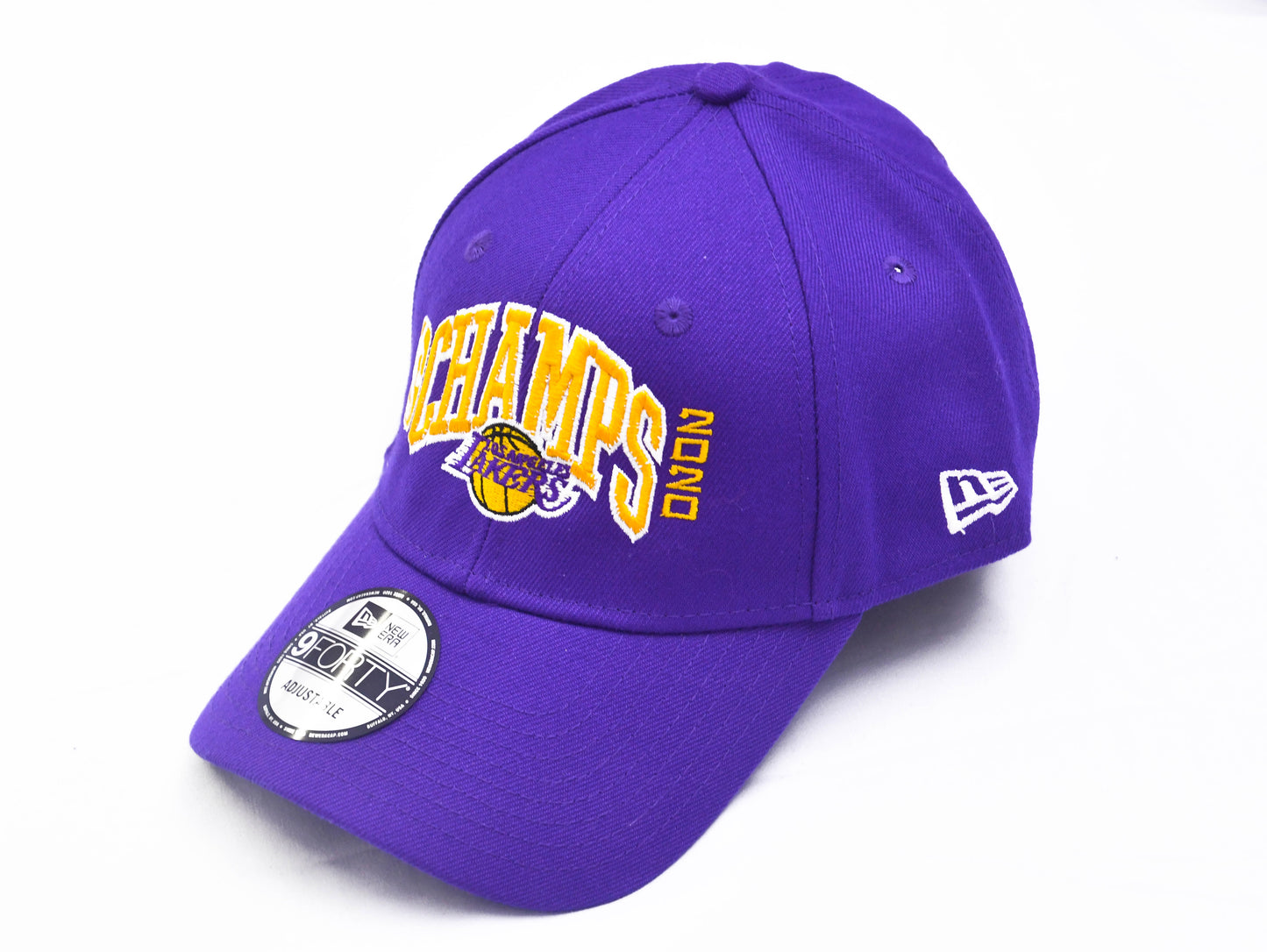 New Era Los Angeles Lakers 2020 CHAMPS Adjustable  Classic 9FORTY Purple