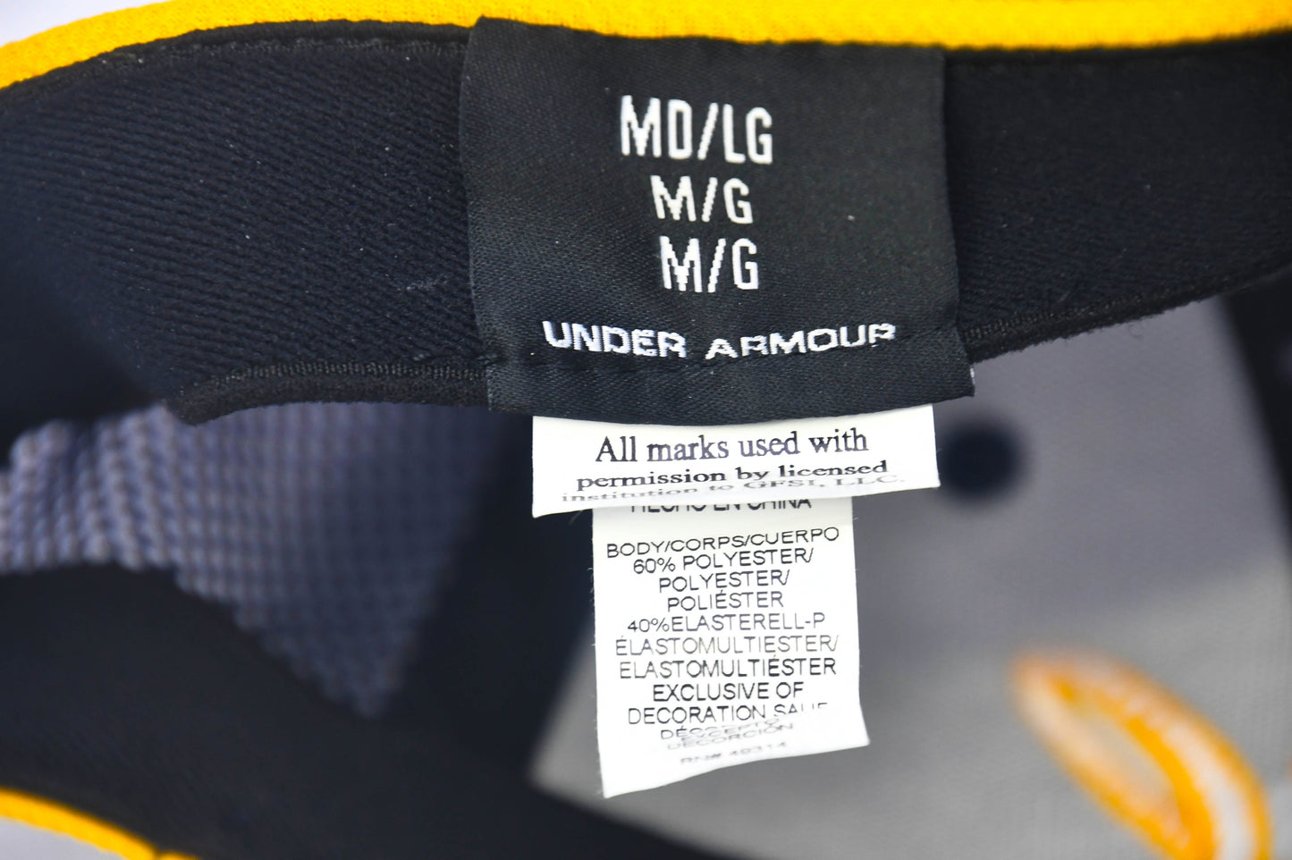 Under Armour Cal Berkeley Golden Bears Navy  & Yellow