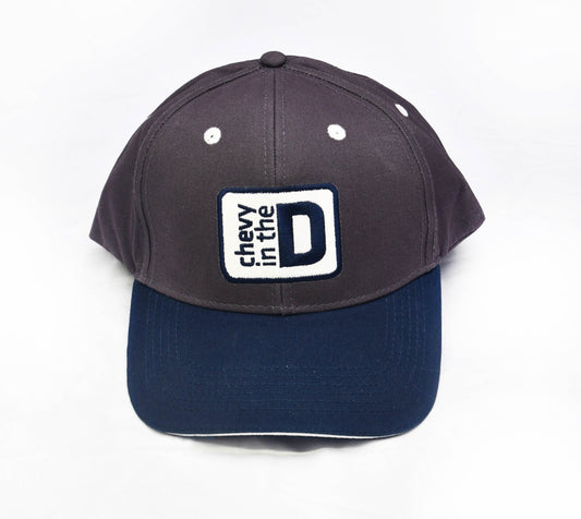 Chevy In The D Mesh Trucker Snapback Hat Cap Chevrolet Car Men /Women Blue Gray