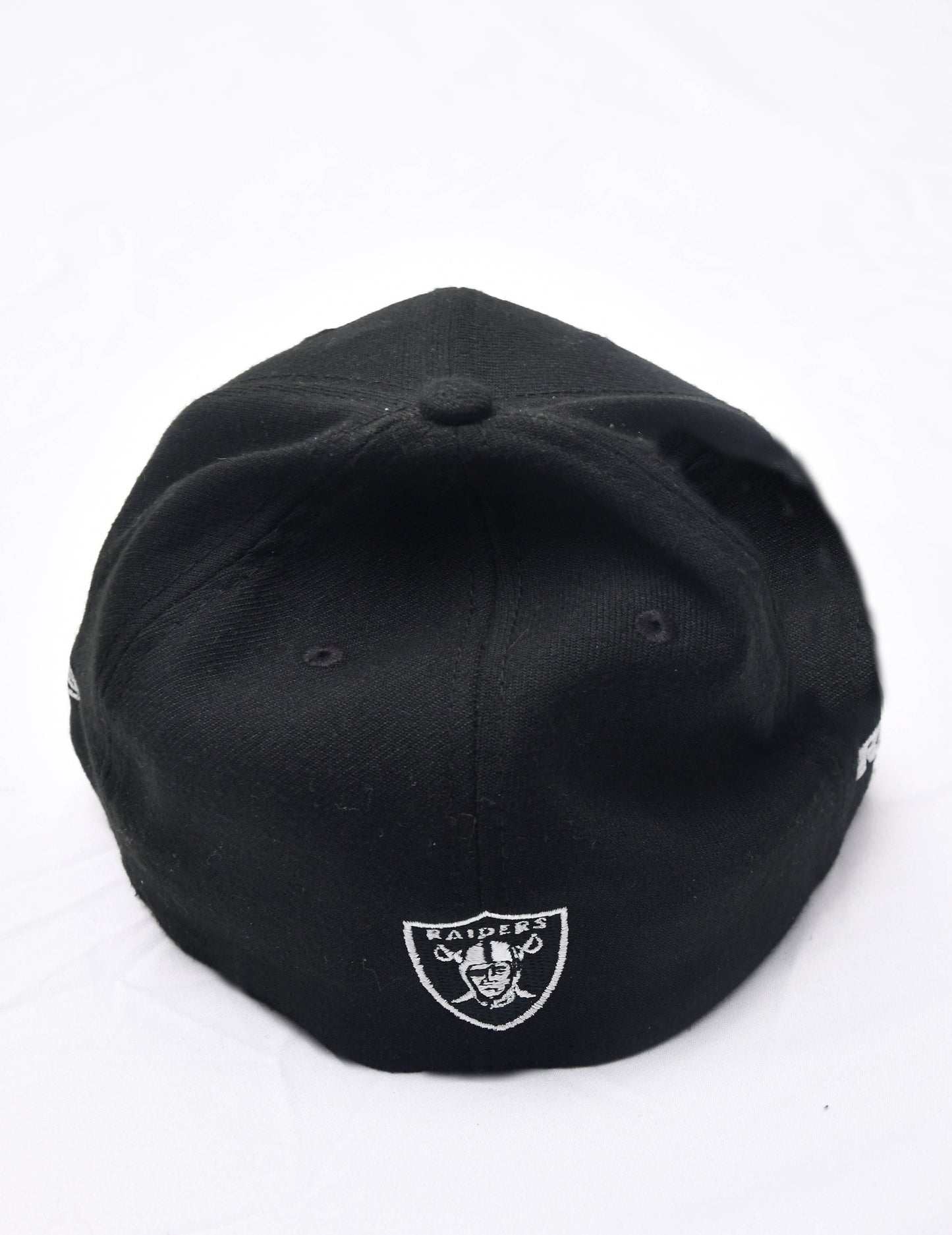 New Era 39FIFTY Las Vegas Raiders Snapback Hat Black on Black NFL Cap M/L