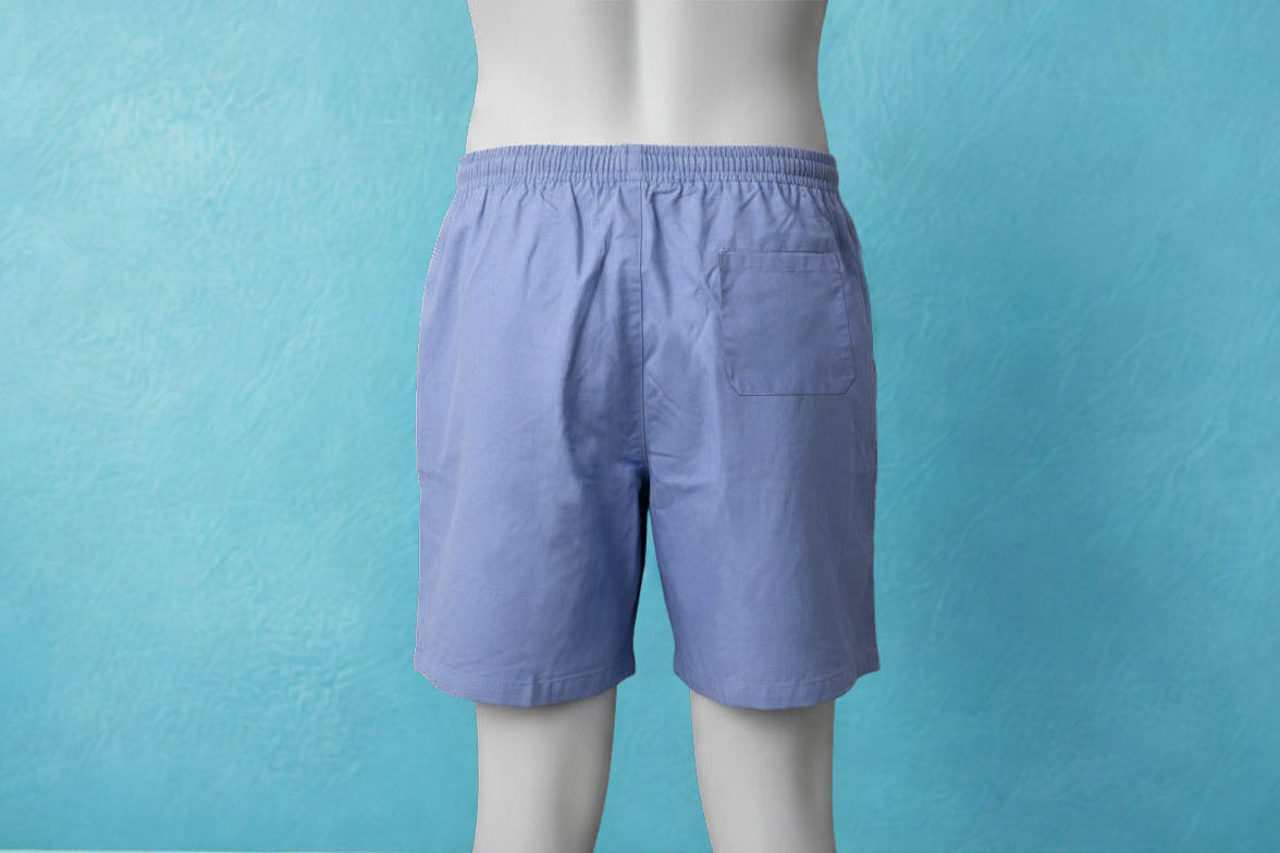 JMIERR Mens Classic Wear Shorts Elastic Waist Drawstring Blue Size 38 NEW