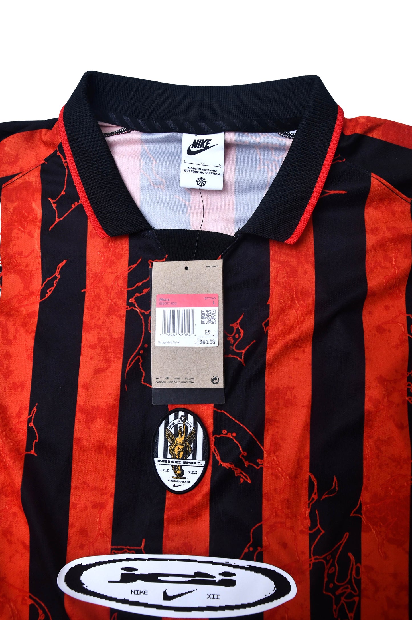 NIKE AIR JERSEY VICTORY PICANTE UNIVERSITY RED IB9007-633 Men’s Size New