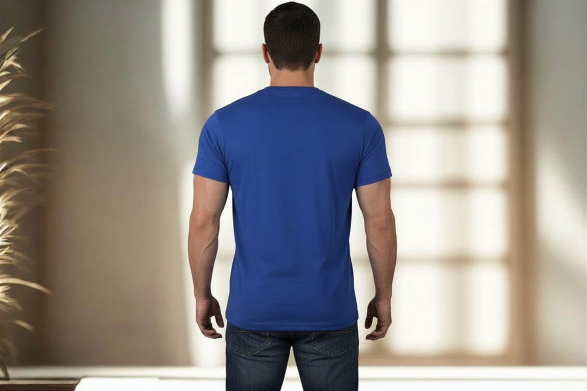 Converse Men's Graphic Logo T-Shirt Blue  NWT in stock
