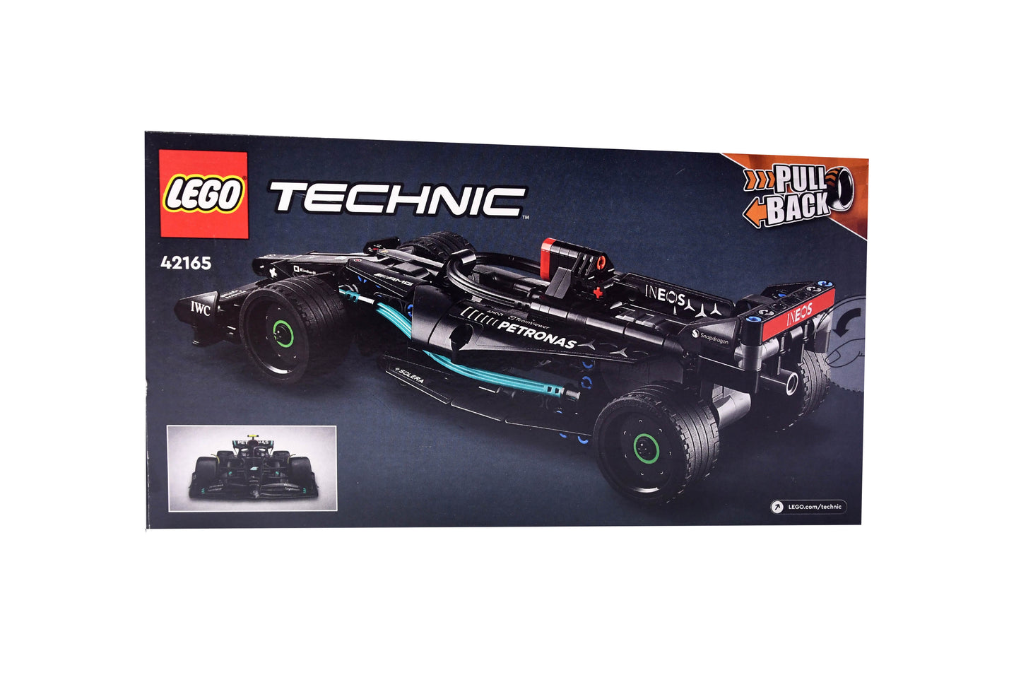 LEGO 42165 Technic Mercedes-AMG Petronas Formula One Team F1 W14 Pull-Back NIFSB