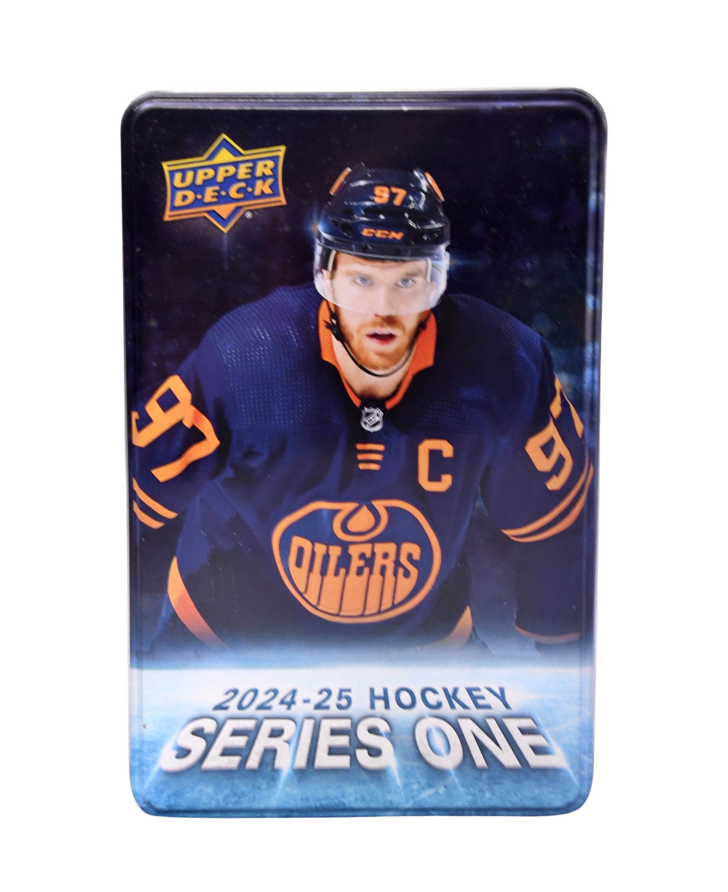 2024 2025 Upper Deck Series 1 Tin Of Various Players (EMPTY-Tin Only)