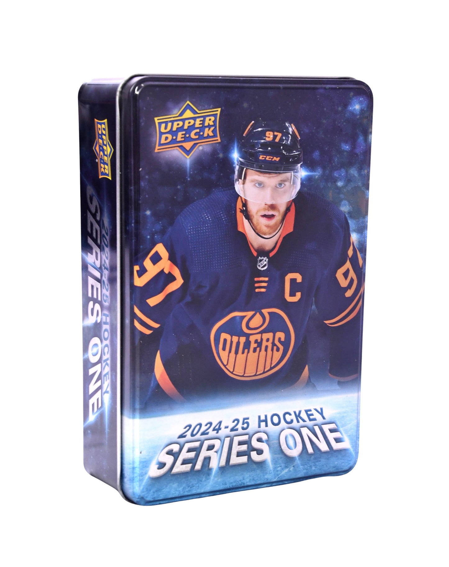 2024 2025 Upper Deck Series 1 Tin Of Various Players (EMPTY-Tin Only)