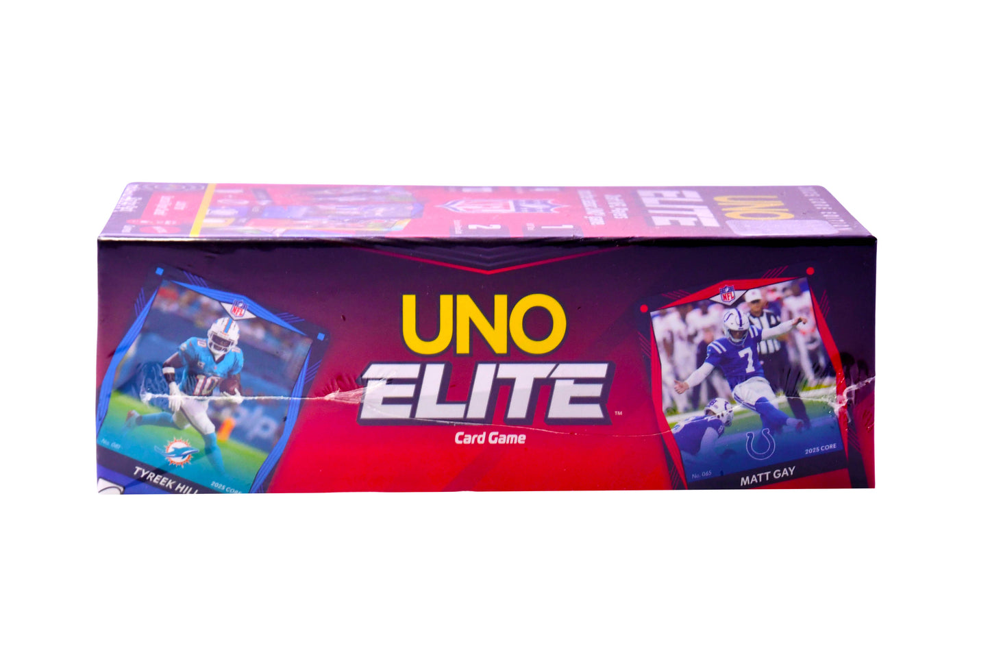 UNO Elite NFL 2025 Core Edition NFL Players into the classic UNO game SEALED