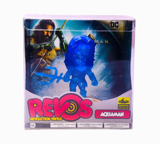 SDCC Exclusive Aquaman Vinyl Figure Factory Entertainment Revos Jason Mamoa New