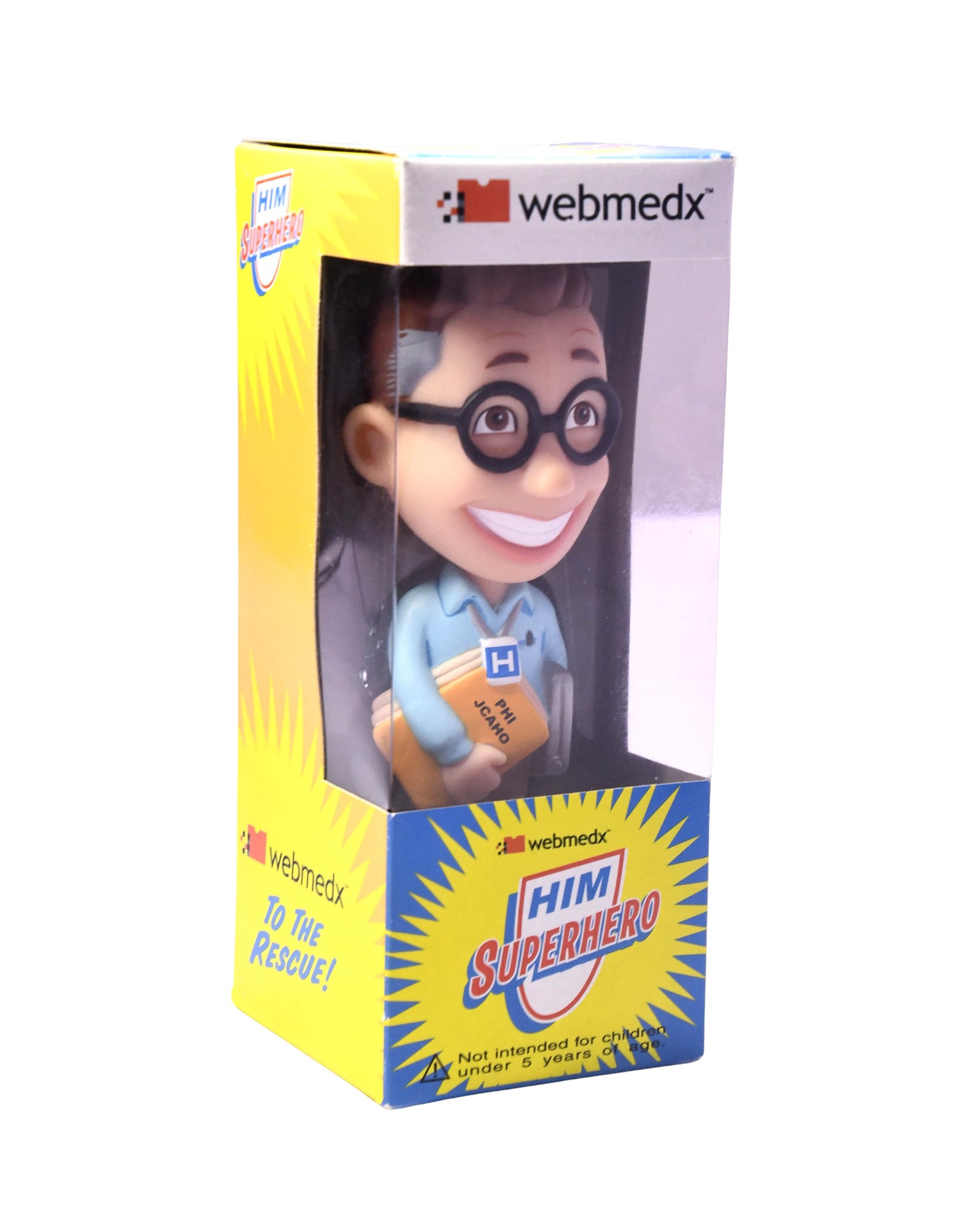 Webmedx HIM Superhero Funko Wacky Wobbler Retired Bobble Head New