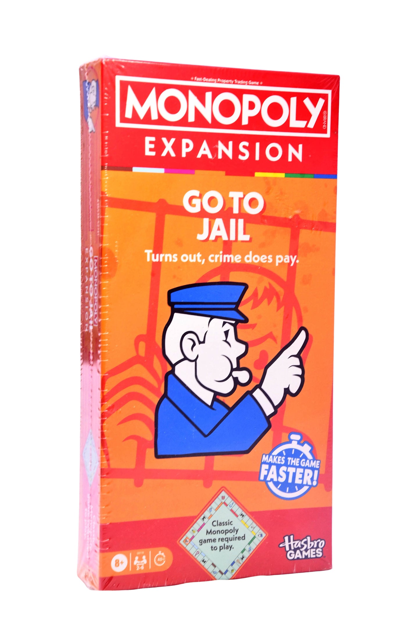 Monopoly: Go to Jail Expansion - Hasbro New Sealed in Stock