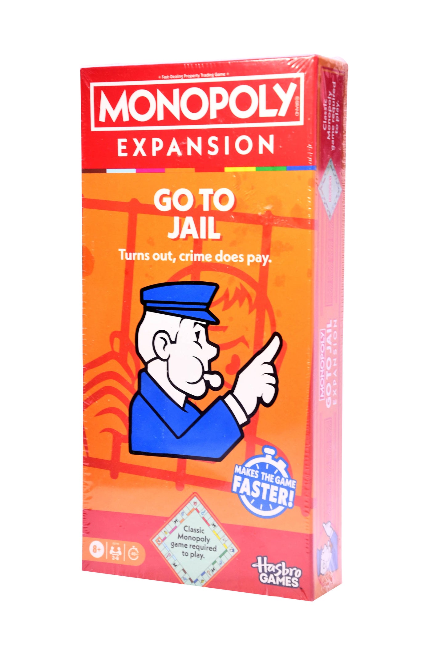 Monopoly: Go to Jail Expansion - Hasbro New Sealed in Stock