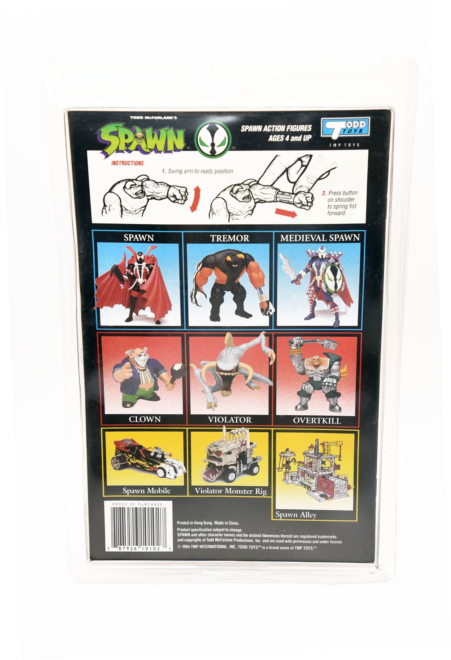 McFarlane Toys TREMOR Spawn Series 1 Action Figure 1994
