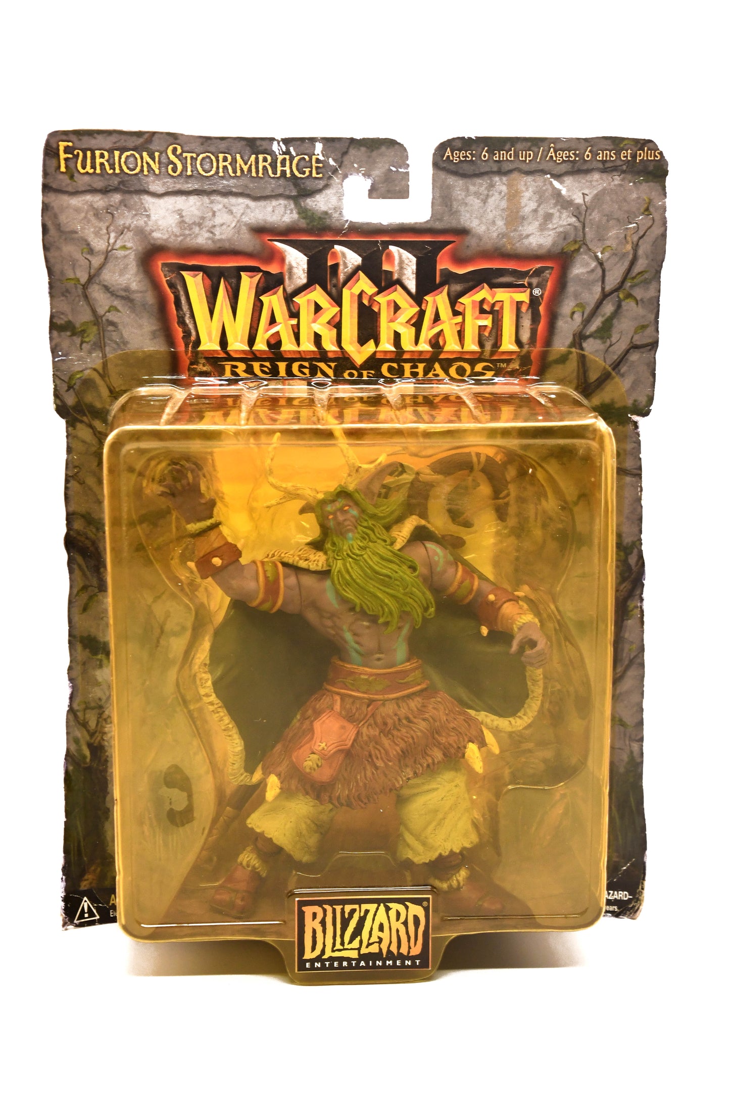 Warcraft 3 Reign Of Chaos Furion Stormrage Night Elf Blizzard Action Figure