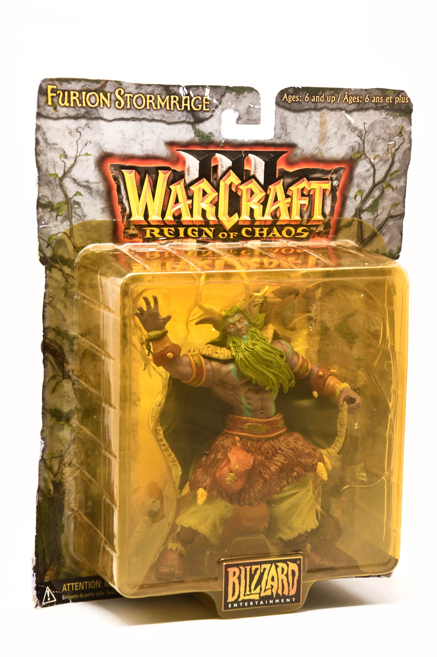 Warcraft 3 Reign Of Chaos Furion Stormrage Night Elf Blizzard Action Figure