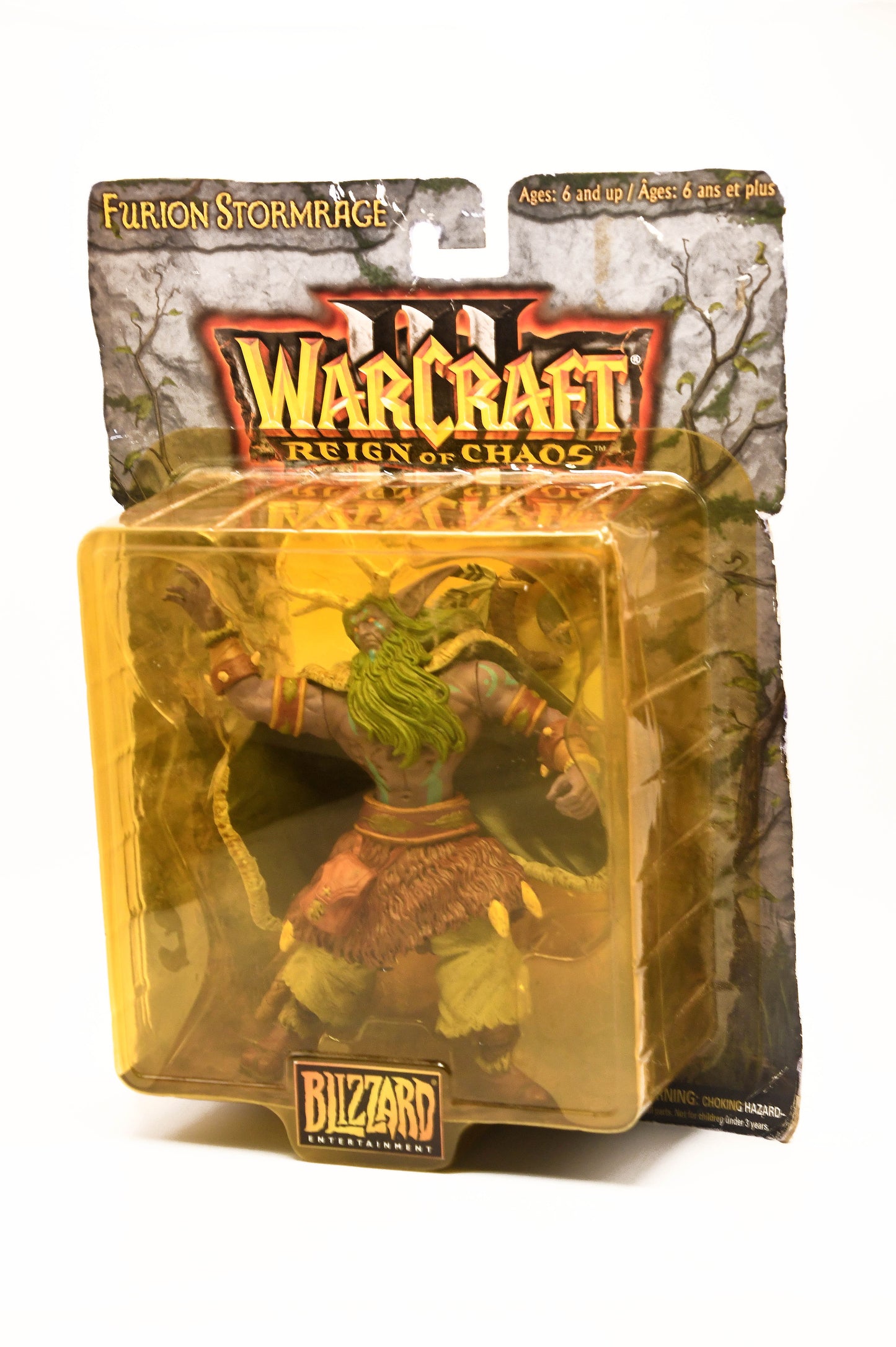 Warcraft 3 Reign Of Chaos Furion Stormrage Night Elf Blizzard Action Figure