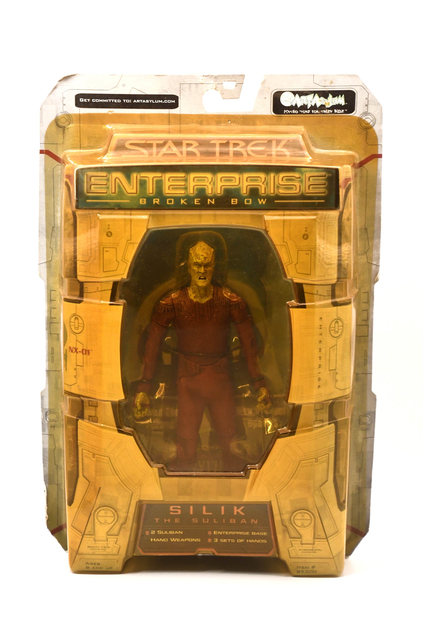 Star Trek Enterprise Broken Bow SILIK The Suliban Action Figure in stock