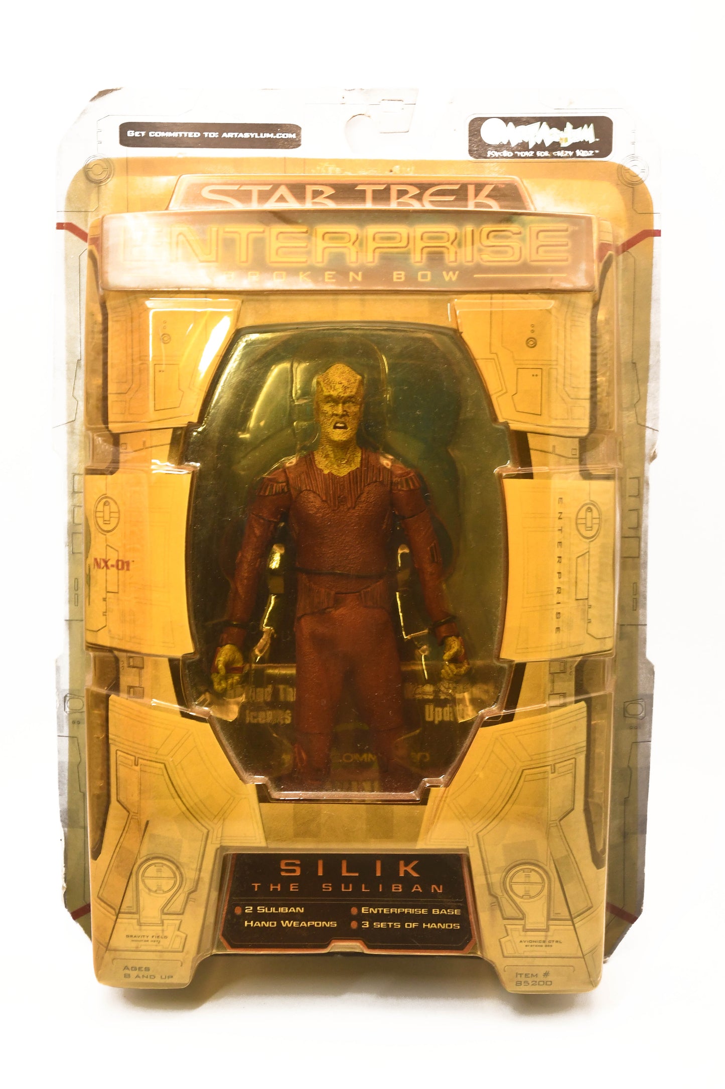 Star Trek Enterprise Broken Bow SILIK The Suliban Action Figure in stock