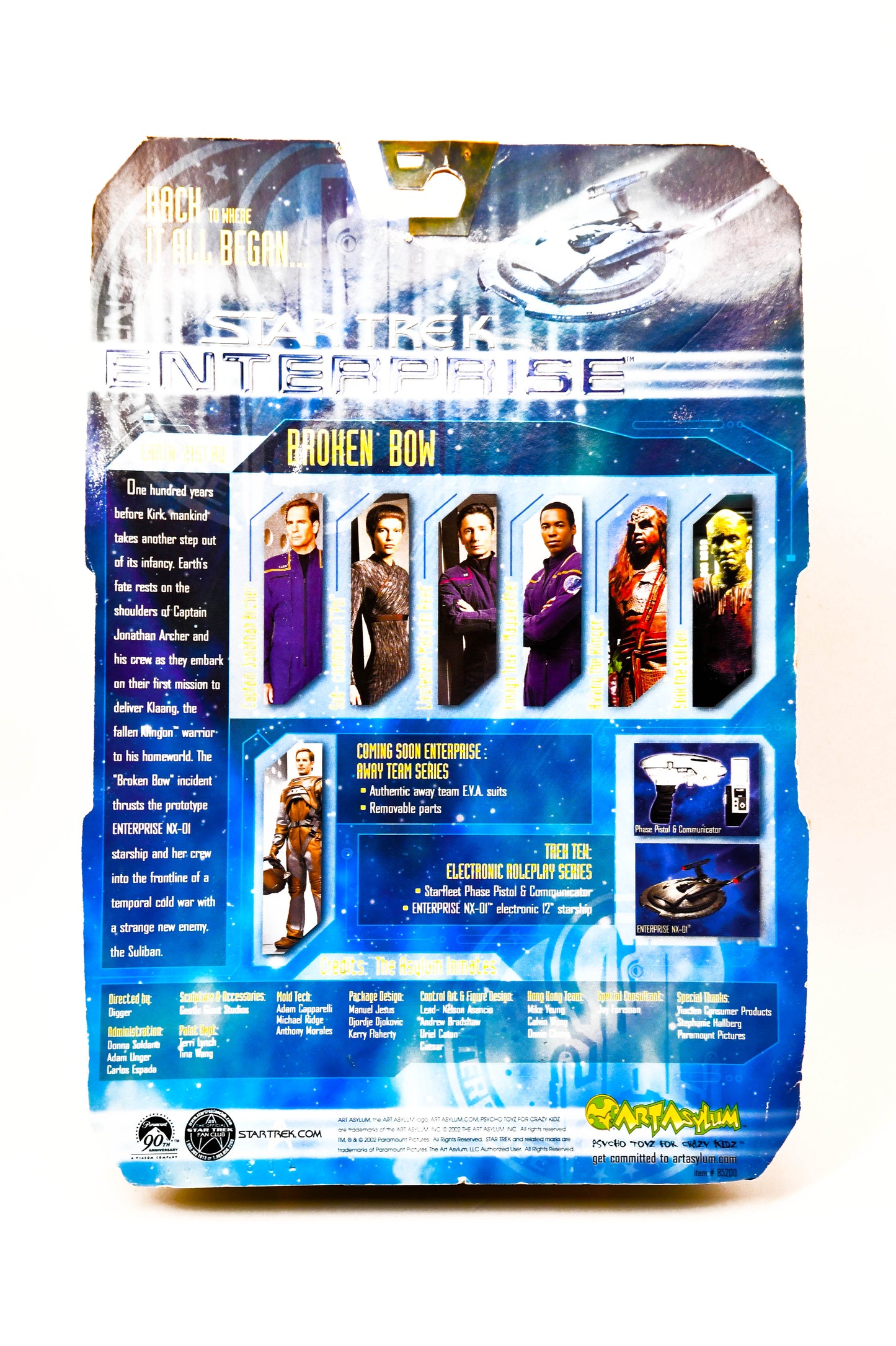 Star Trek Enterprise Broken Bow SILIK The Suliban Action Figure in stock