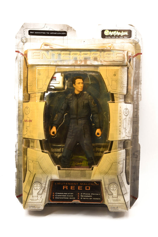 LT MALCOLM REED STAR TREK ENTERPRISE BROKEN BOW FIGURE ART ASYLUM! #85200