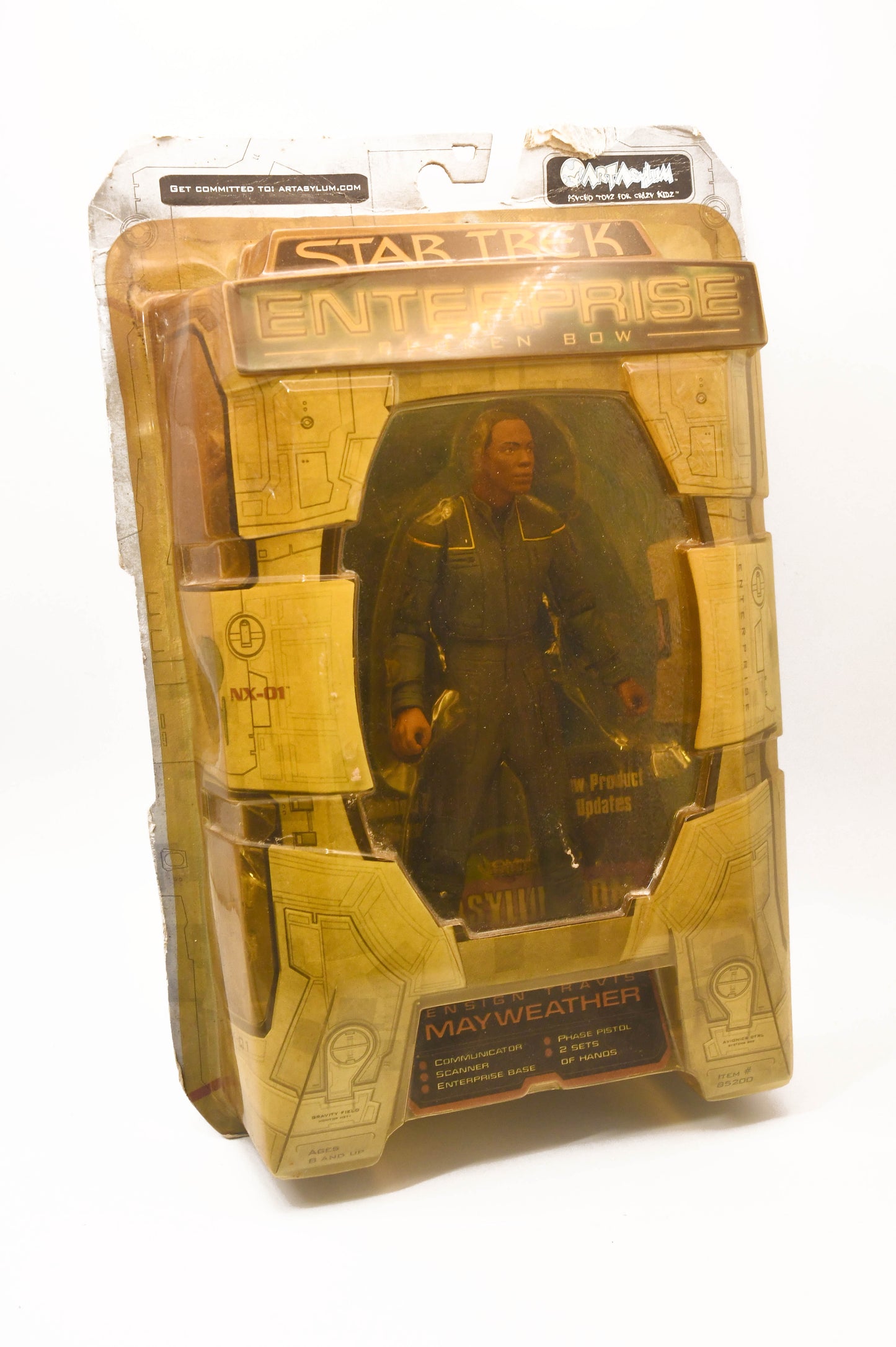Star Trek Enterprise Mayweather Figure 2002 Art Asylum Broken Bow