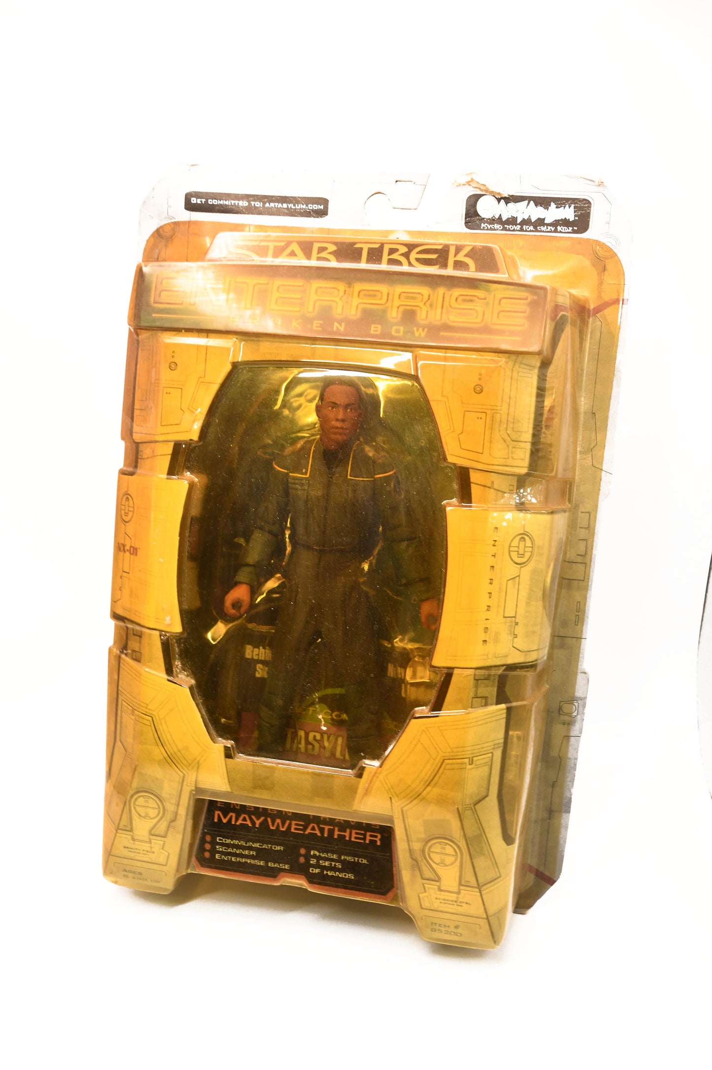Star Trek Enterprise Mayweather Figure 2002 Art Asylum Broken Bow