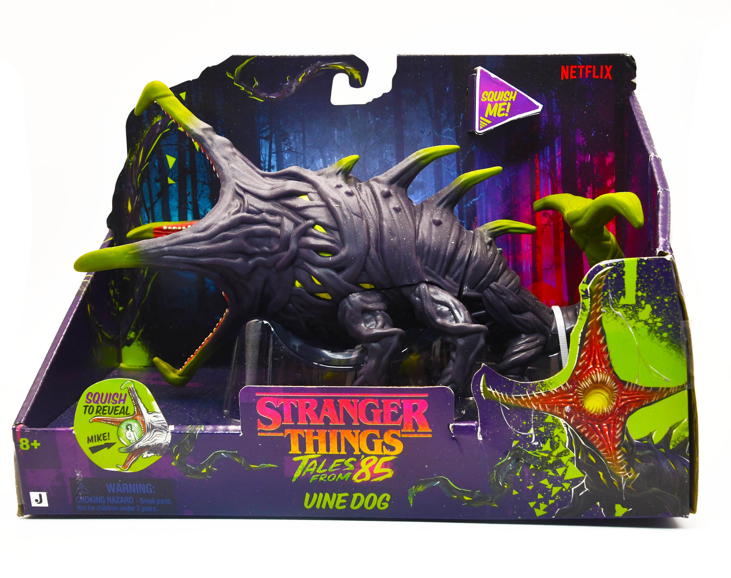 Stranger Things Tales From ‘85 Vine Dog Netflix Jazwares 8 in Squishy Figure NEW