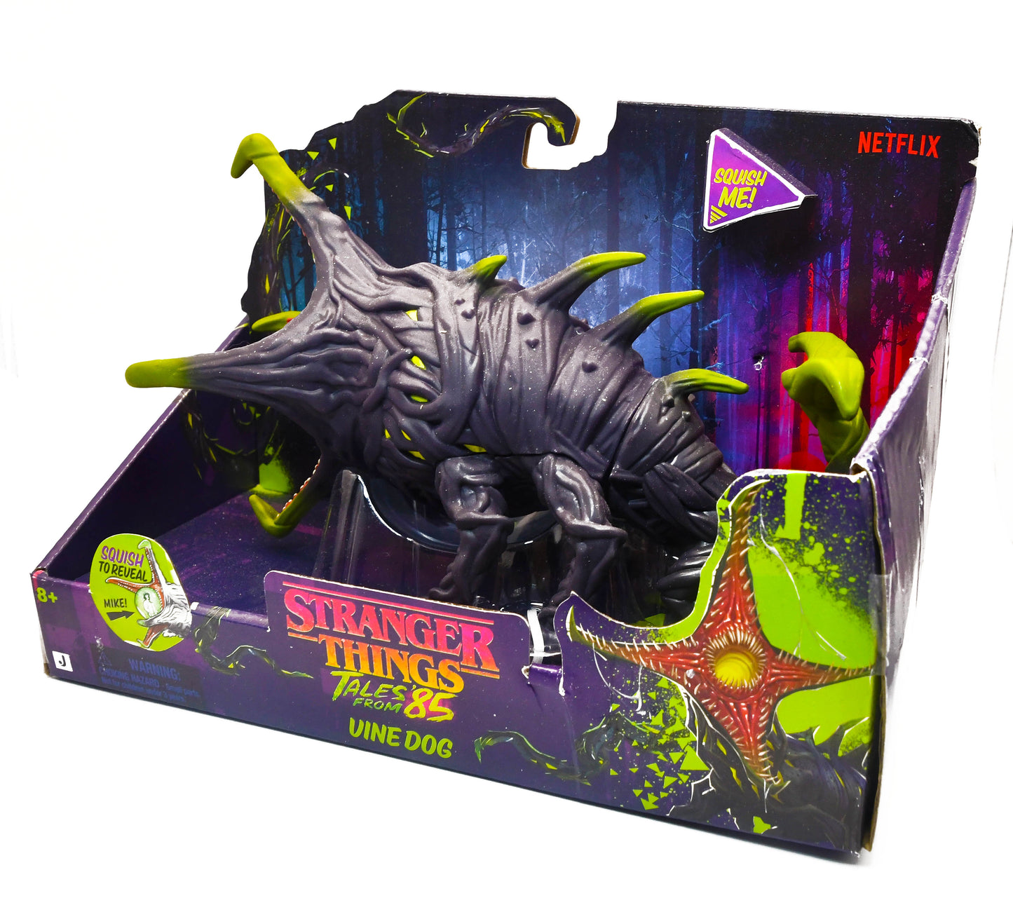 Stranger Things Tales From ‘85 Vine Dog Netflix Jazwares 8 in Squishy Figure NEW