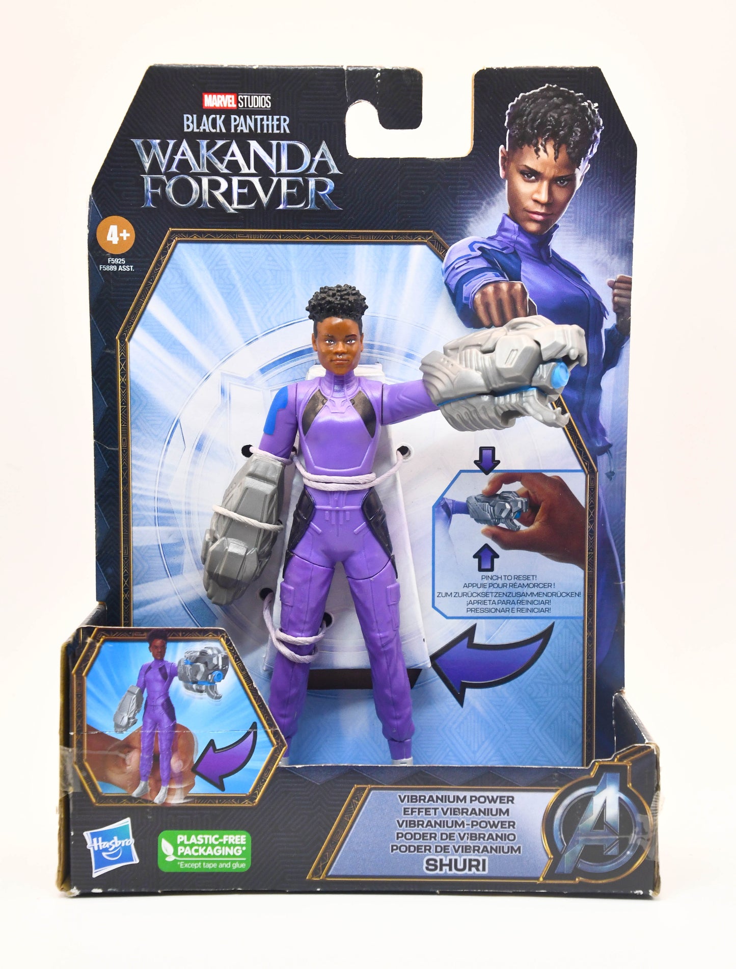 Marvel Black Panther Wakanda Forever Shuri 6" Figure Hasbro NEW SEALED MIB