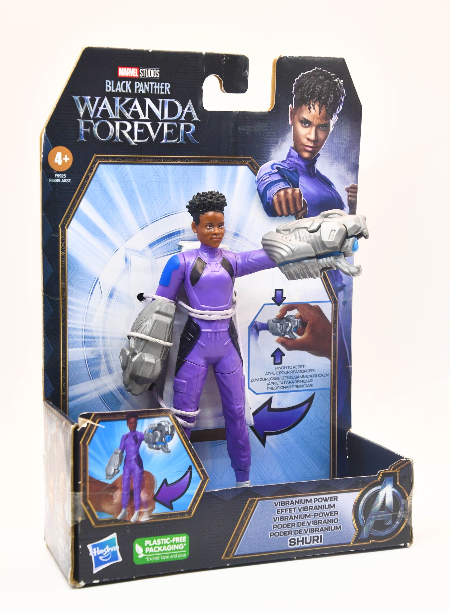 Marvel Black Panther Wakanda Forever Shuri 6" Figure Hasbro NEW SEALED MIB