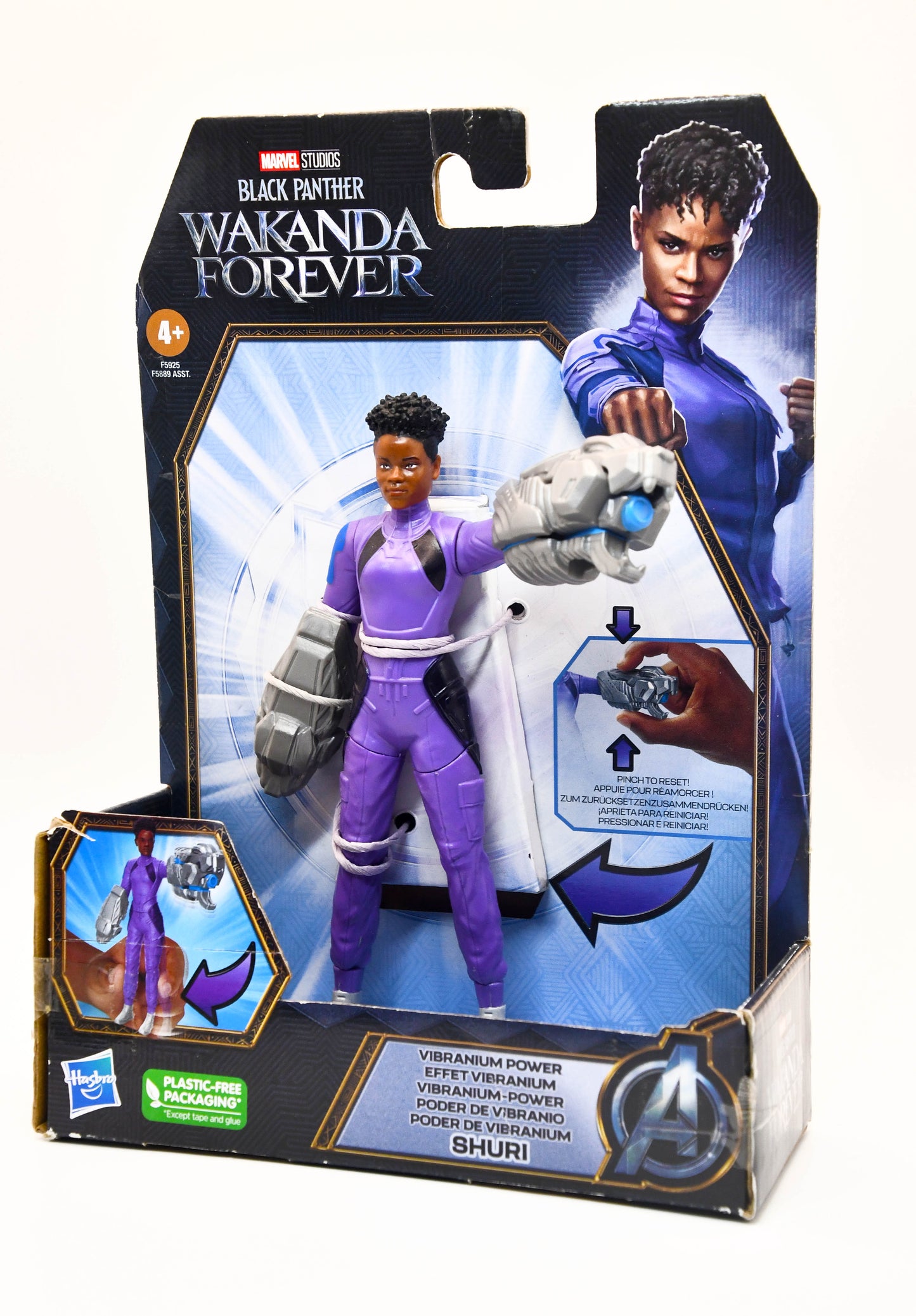 Marvel Black Panther Wakanda Forever Shuri 6" Figure Hasbro NEW SEALED MIB