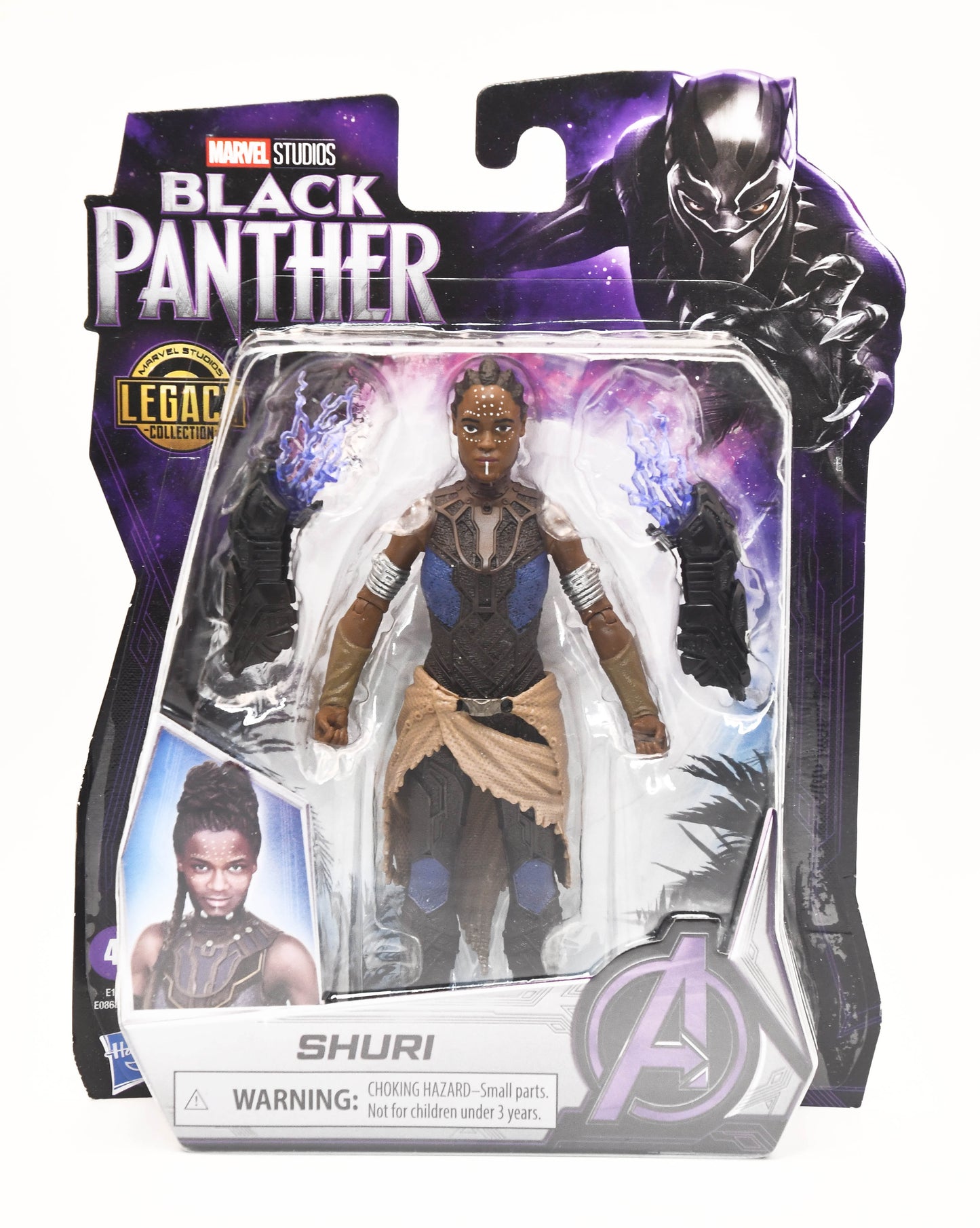 NEW Marvel Studios Legacy Collection Black Panther Shuri 6" Figure Hasbro MOC