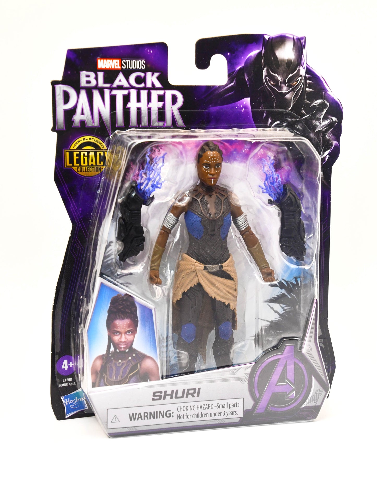 NEW Marvel Studios Legacy Collection Black Panther Shuri 6" Figure Hasbro MOC