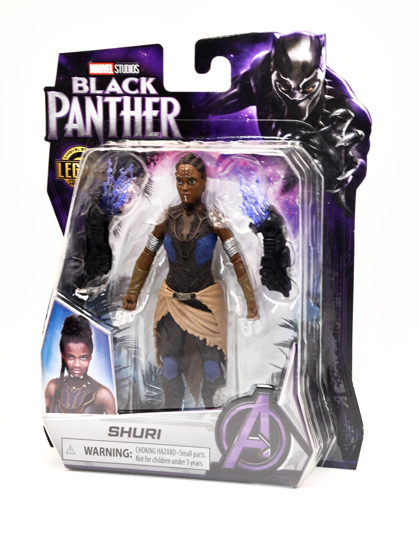 NEW Marvel Studios Legacy Collection Black Panther Shuri 6" Figure Hasbro MOC