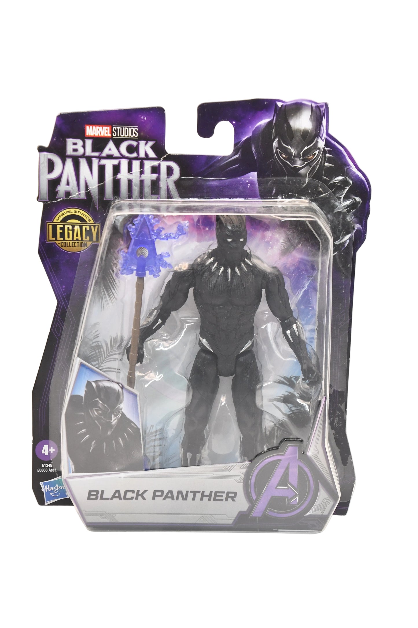 NEW Marvel Studios Legacy Collection Black Panther 6" Figure T'Challa Hasbro MOC
