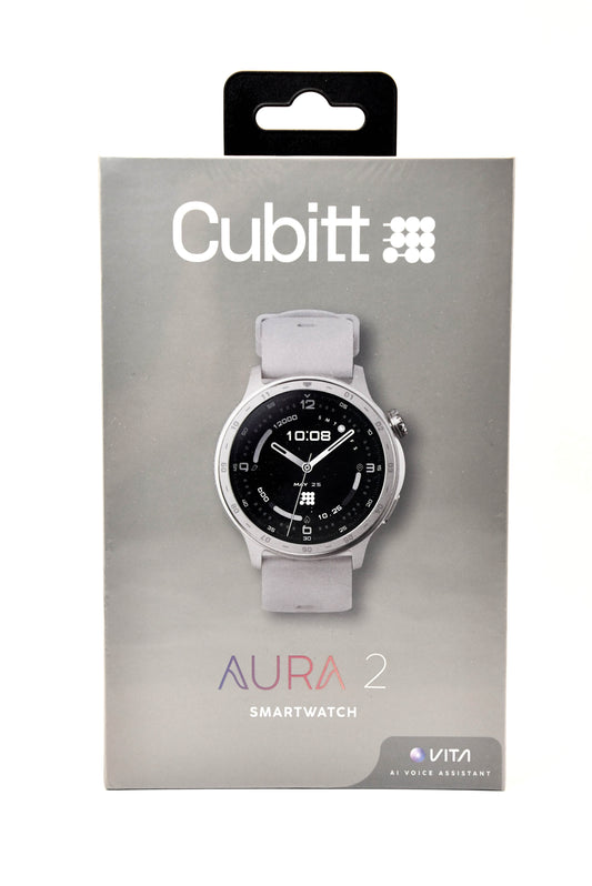 Cubitt Aura 2 Smartwatch 1.43" AMOLED Bluetooth Calling VITA AI New Sealed
