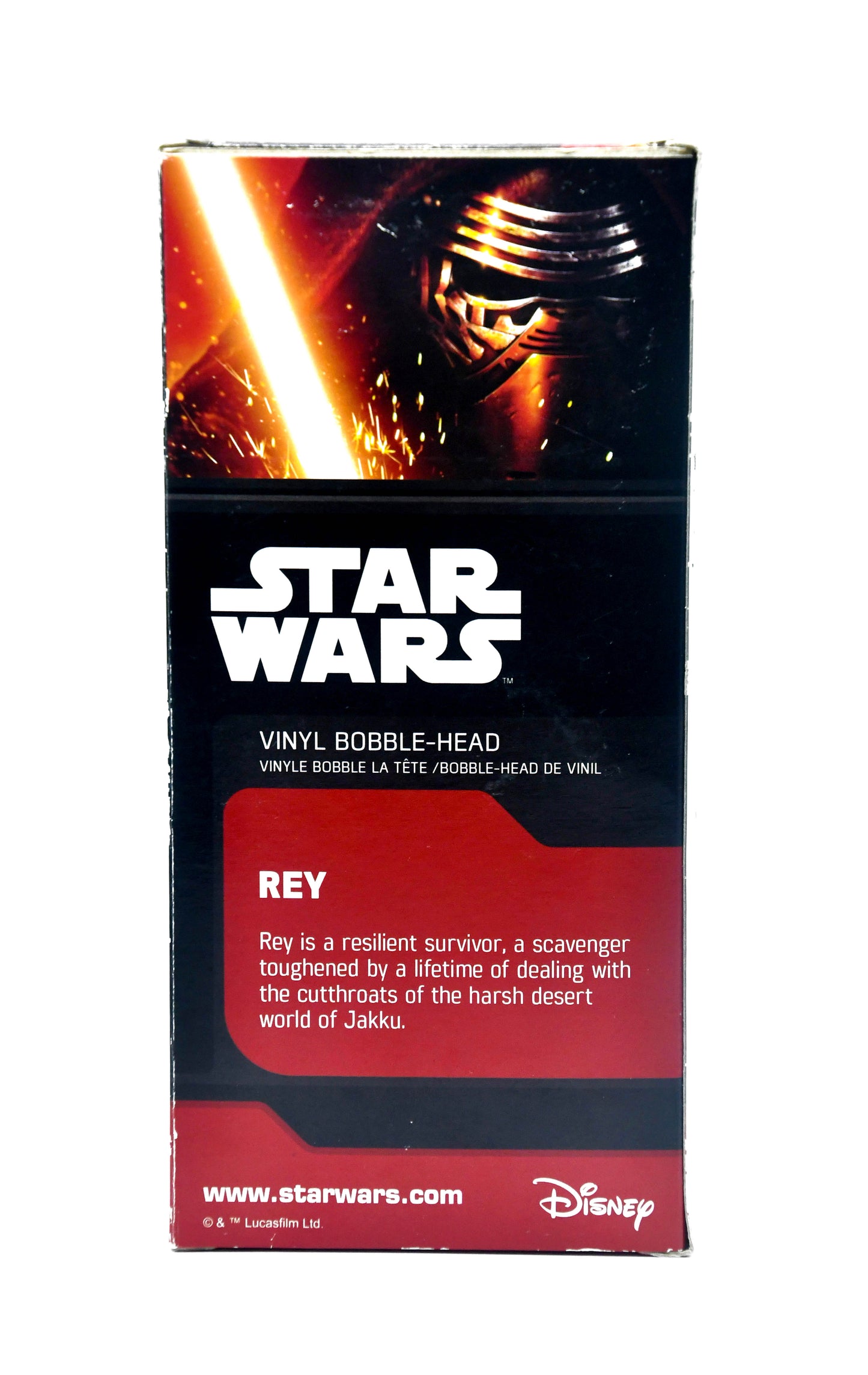 Funko Star Wars Rey Bobble Head 7" Vinyl Figure Force Awakens Wacky Wobbler NIB