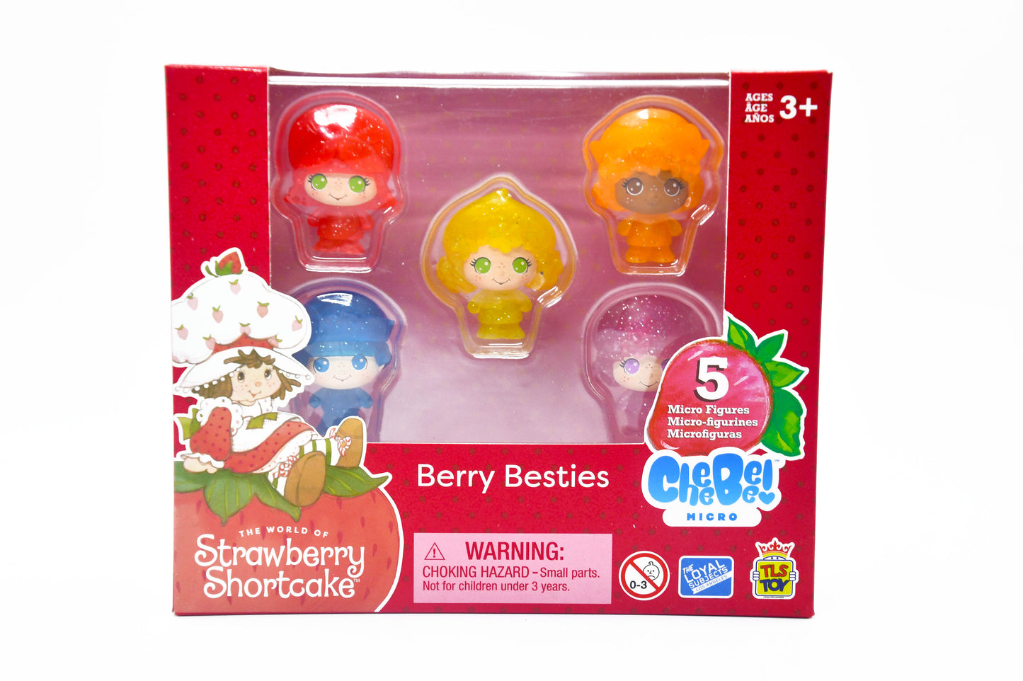 Strawberry Shortcake Berry Besties Micro Figures 5-Pack CheeBee Scented Toys New