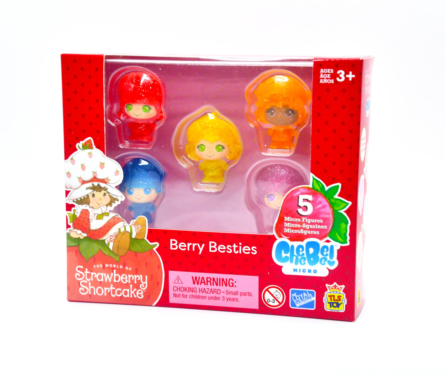 Strawberry Shortcake Berry Besties Micro Figures 5-Pack CheeBee Scented Toys New