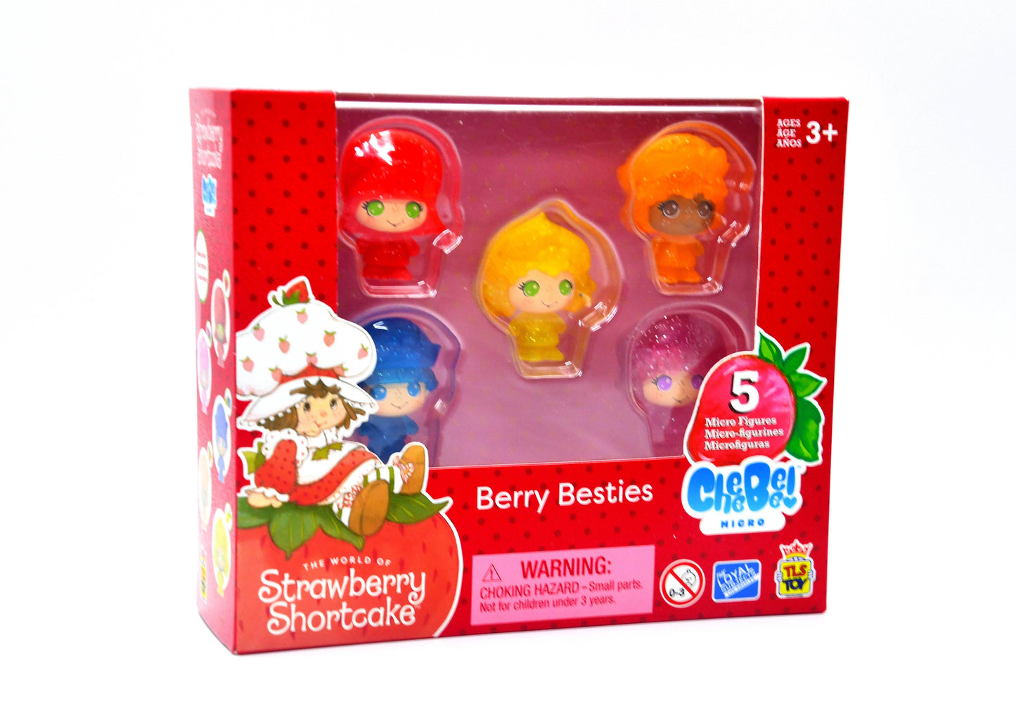 Strawberry Shortcake Berry Besties Micro Figures 5-Pack CheeBee Scented Toys New