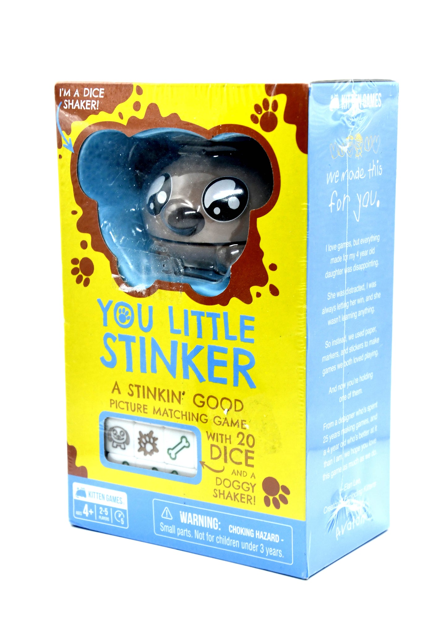 You Little Stinker Dice Game Kitten Games Family Board Game Ages 4+ New Sealed
