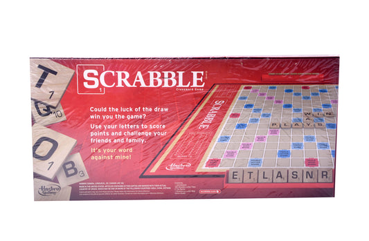 Scrabble Board Game – Classic Crossword Puzzle Game – New Factory Sealed