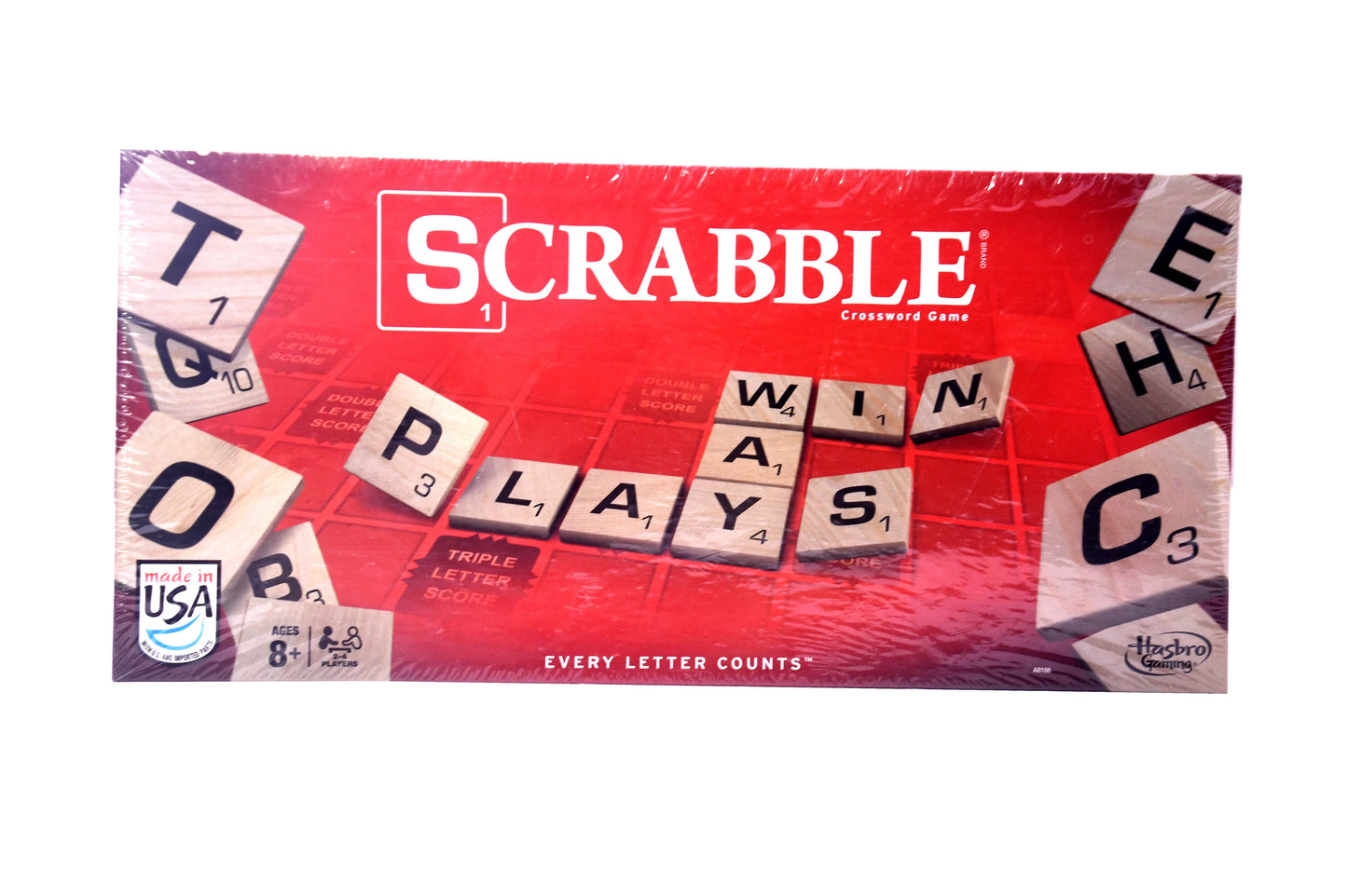 Scrabble Board Game – Classic Crossword Puzzle Game – New Factory Sealed