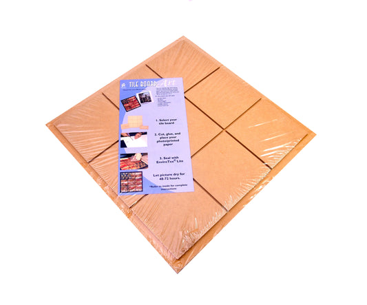 Tile Board Art Craft Kit DIY Photo Tile Board Home Decor Project New Sealed