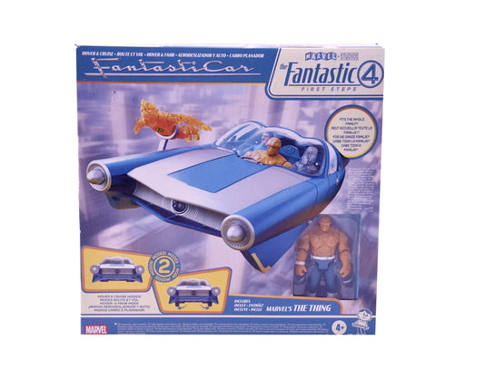 Marvel Fantastic Four Fantasticar Vehicle w/ The Thing Figure Hasbro New Sealed