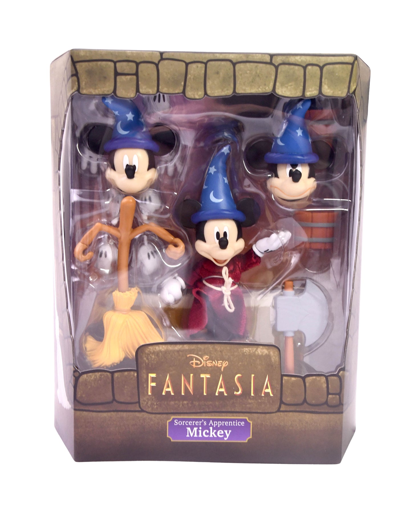 Super7 Disney Ultimates Fantasia Sorcerer's Apprentice Mickey Mouse Figure NEW