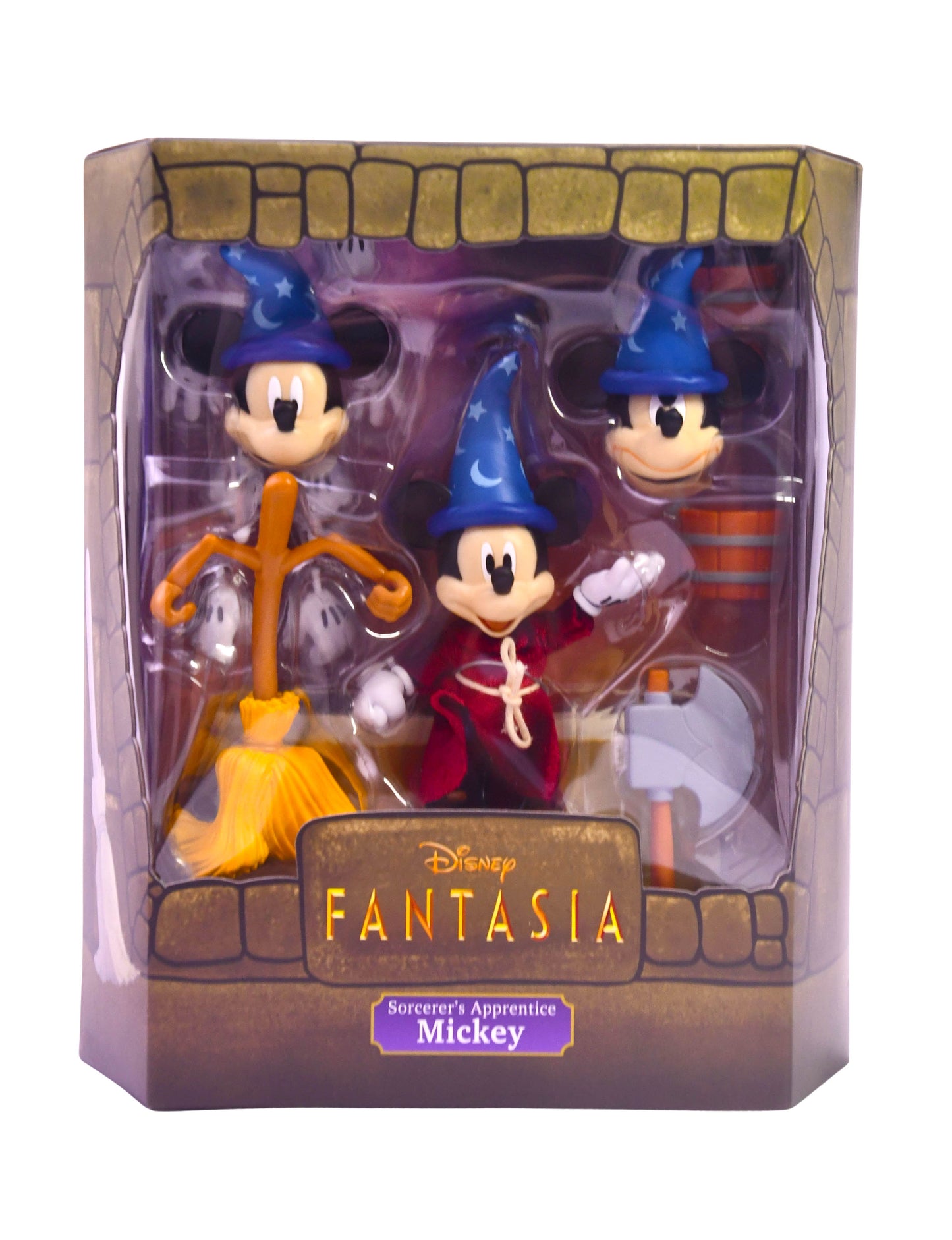 Super7 Disney Ultimates Fantasia Sorcerer's Apprentice Mickey Mouse Figure NEW