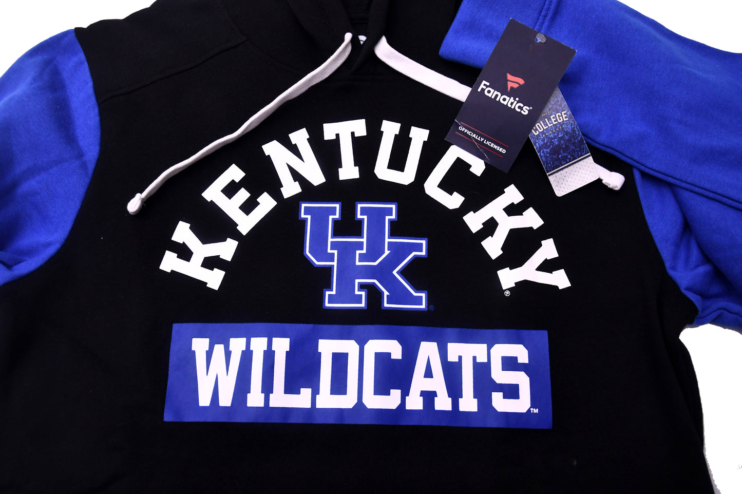 Fanatics Kentucky Wildcats Hoodie Mens Medium Blue Black NWT NCAA