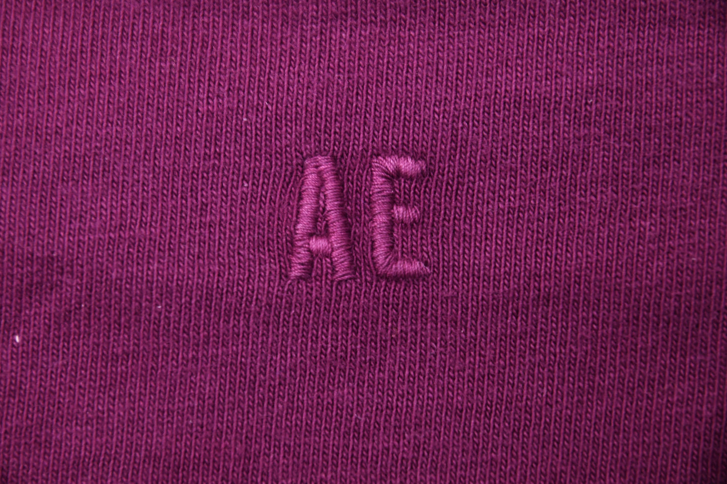 American Eagle Outfitters Mens Medium Purple Henley Shirt Short Sleeve NWT AE