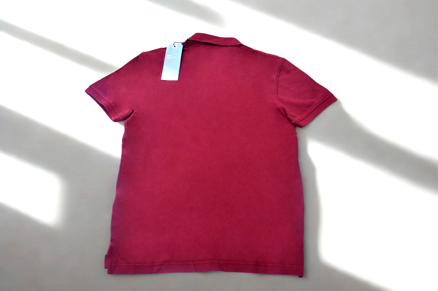 Levi Strauss and Co Mens Polo Shirt Small Red Short Sleeve Pocket Logo